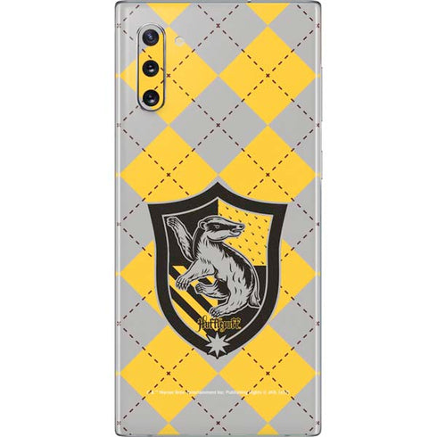 Wizarding World Harry Potter Hufflepuff Crest Galaxy Note 10 Skin